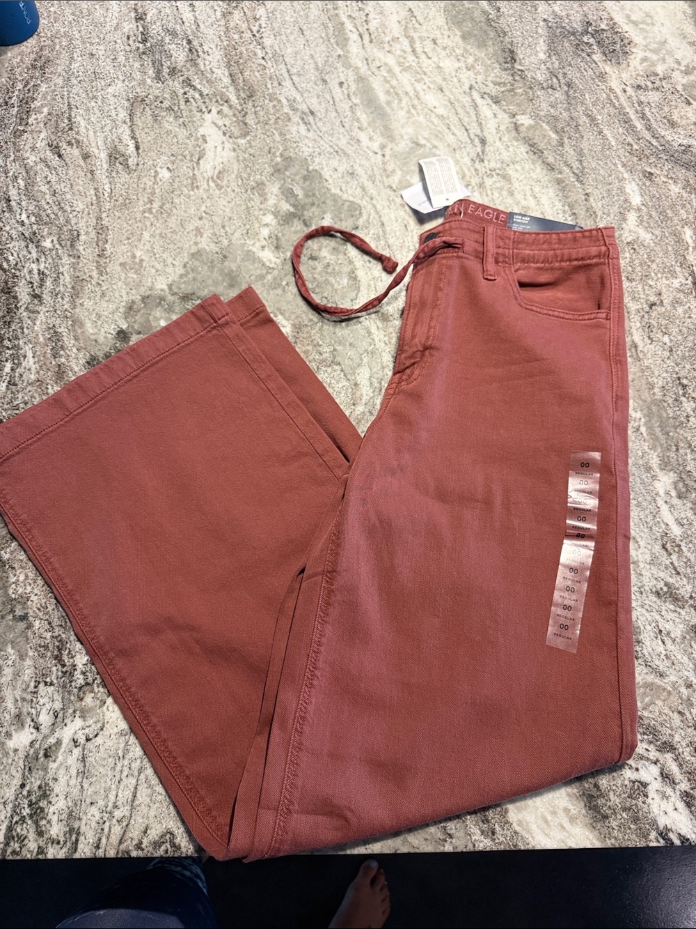 American Eagle Outfitters Rust Brown Skinny Jeans